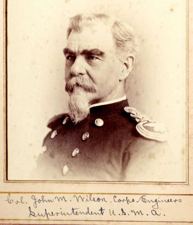 Portrait of John M. Wilson in uniform
