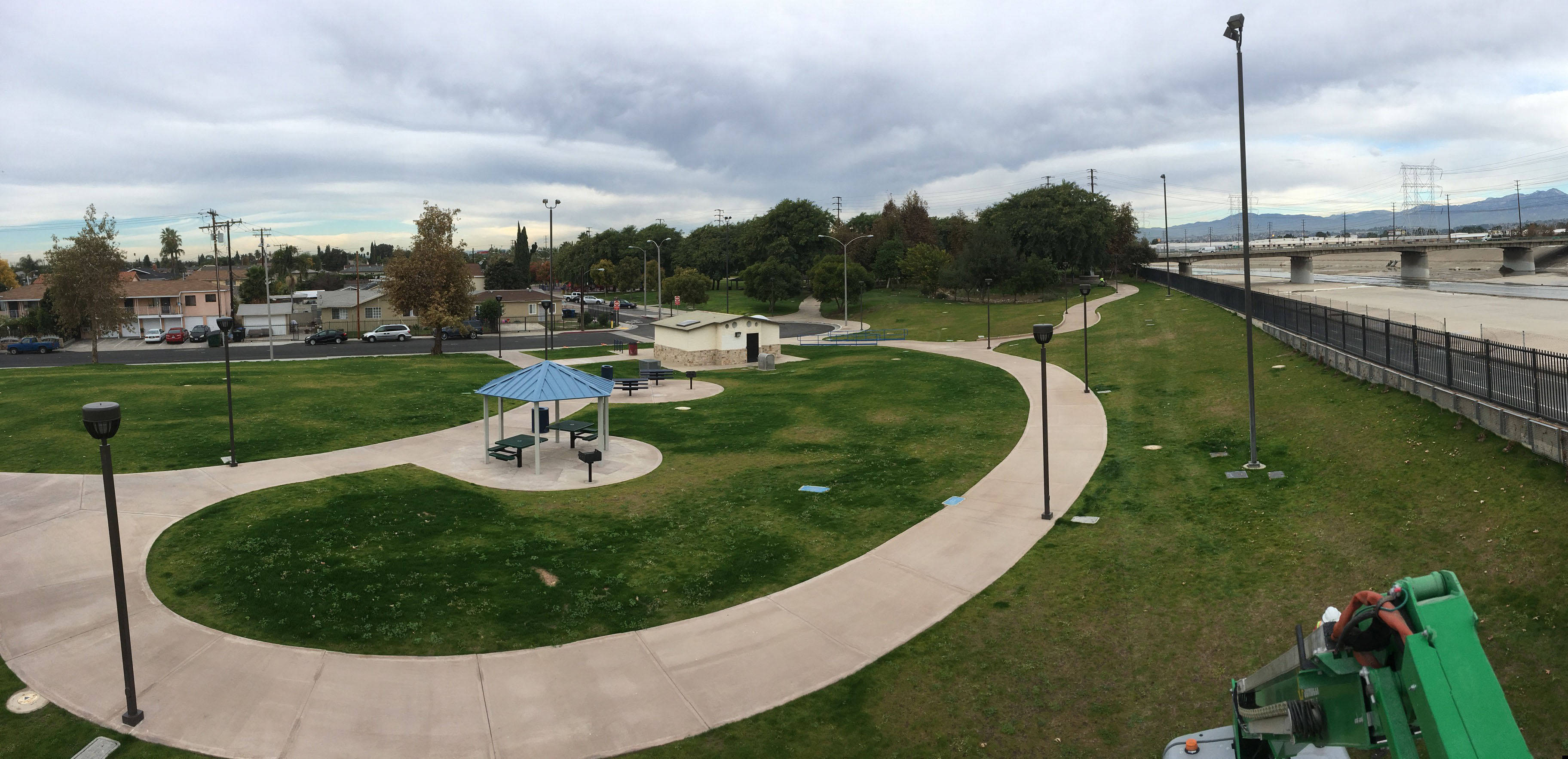 Once a heavily contaminated site, the Pemaco Maywood Superfund Site, located along the Los Angeles River in Maywood, California has been cleaned up and redeveloped for community use.