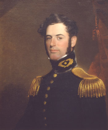 portrait of Lee in uniform