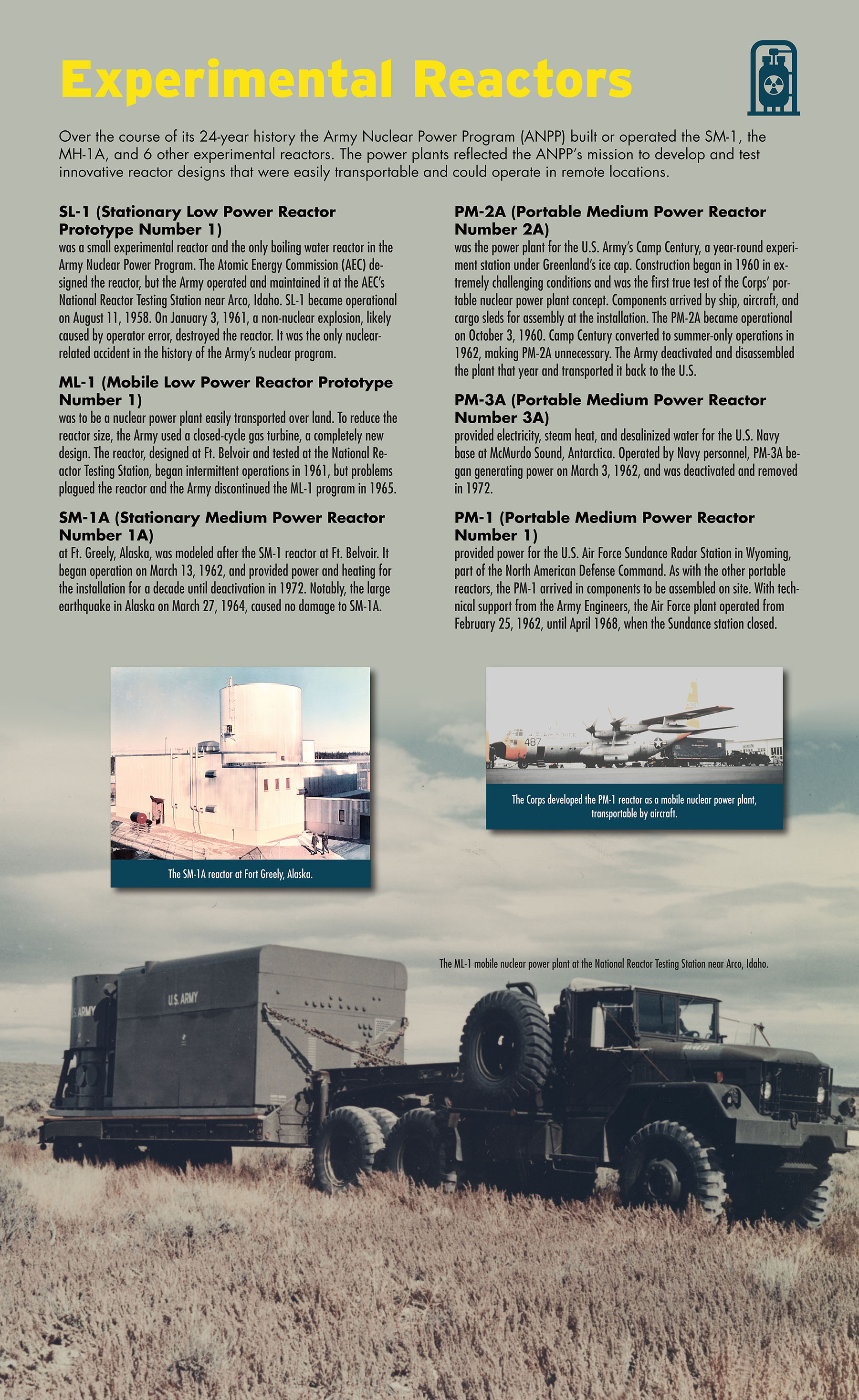 Experimental Reactors