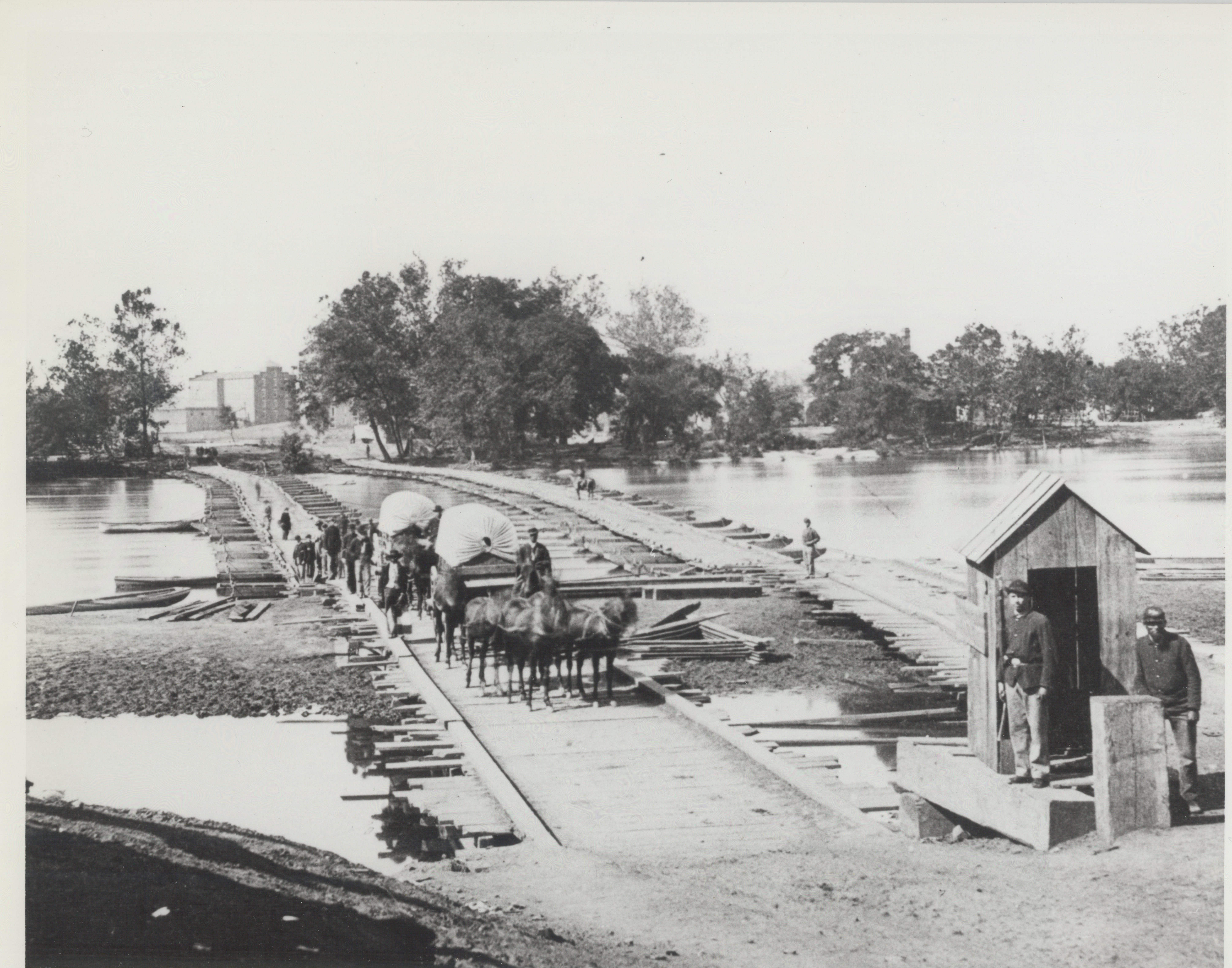 Ponton Bridge on the James