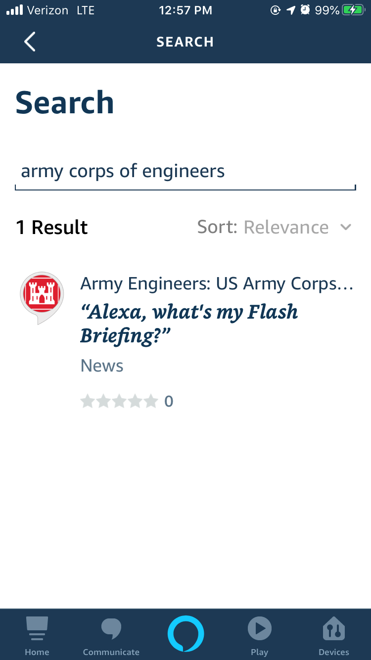 Search for army corps of engineers