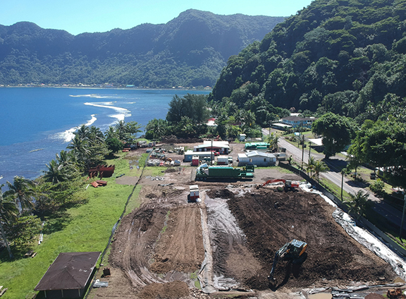FUDS rememdiation work along Pago Pago Harbor