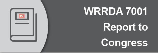 WRRDA 7001 Report To Congress