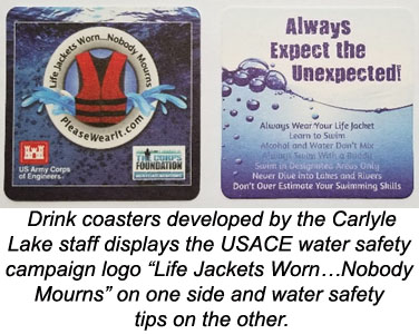Life Jackets Worn…Nobody Mourns drink Coasters