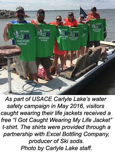 “I Got Caught Wearing My Life Jacket” T-Shirt