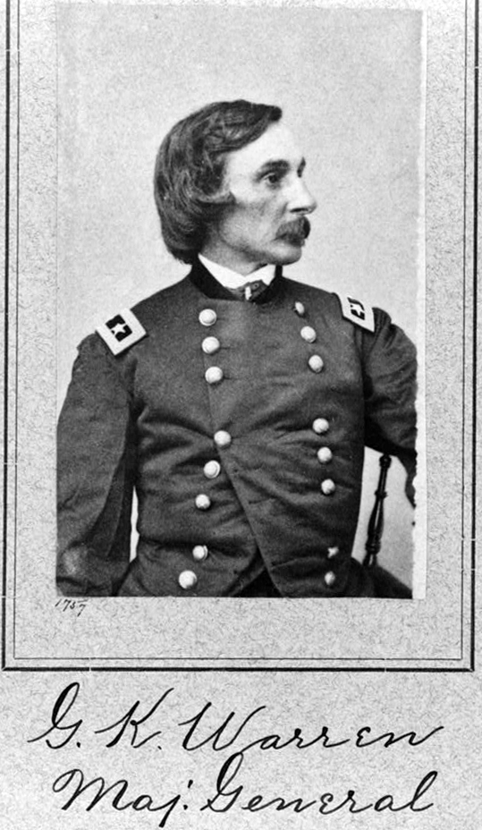 Carte de visite (CDV) of Major General Gouverneur K. Warren